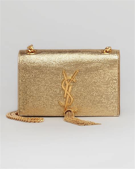 clutch color oro ysl